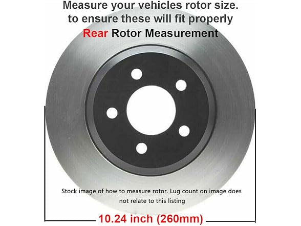 Detroit Axle - Brake Kit for 03-07 Honda Rotors