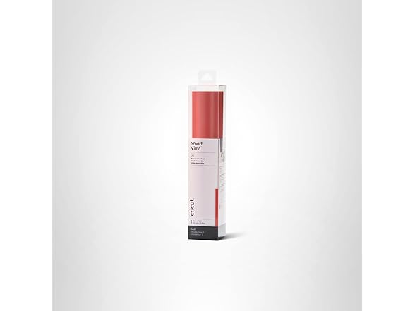 Cricut Smart Removable Vinyl (13in x 12ft, Red)