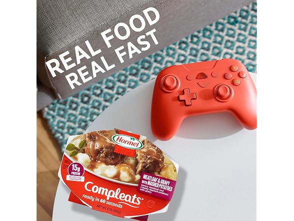 Hormel Compleats Meatloaf & Gravy with