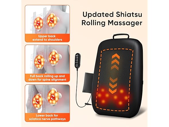 DreamyTouch Shiatsu Back Massager