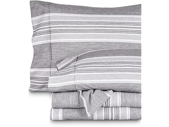 Stripe - Heather Charcoal
