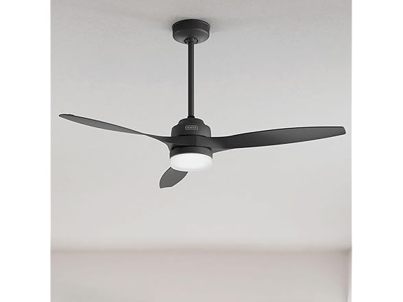 Hunter Fan 52" Matte Black Indoor/Outdoor Ceiling Fan