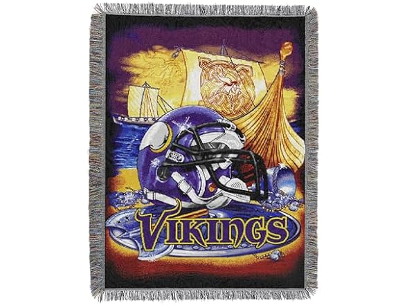 MINNESOTA VIKINGS Woven Tapestry