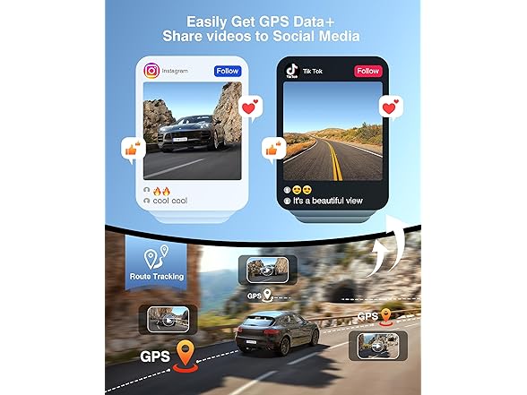 FAIMEE 4K+2K Dash Cam | 5.8G/2.4G