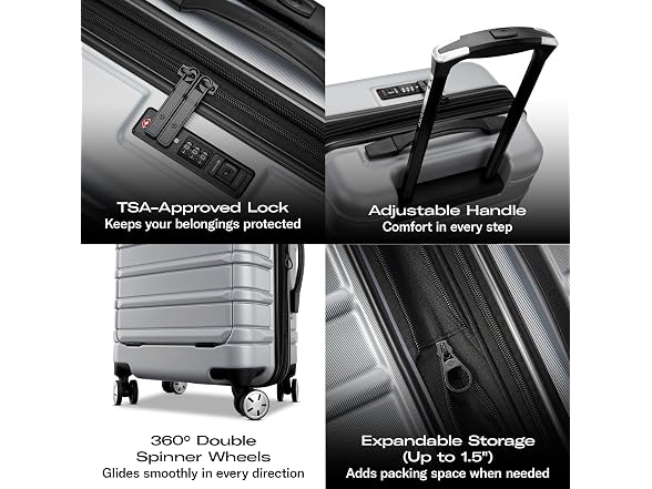 Samsonite Omni 2 Pro Hardside Expandable Luggage