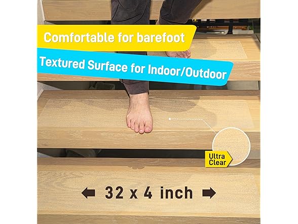 LifeGrip Stair Treads,Non-Slip