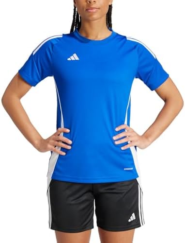 adidas Women's Tiro 24 Jersey, Team Royal Blue/White, XX-Small