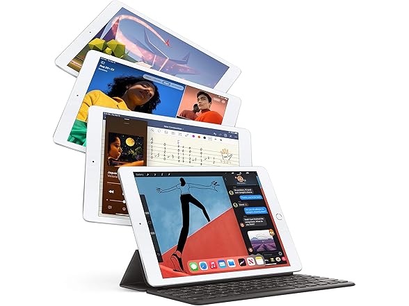 Apple iPad (10.2-inch, Wi-Fi, 128GB, 8th Generation)- Space Gray (Renewed) (Open Box)