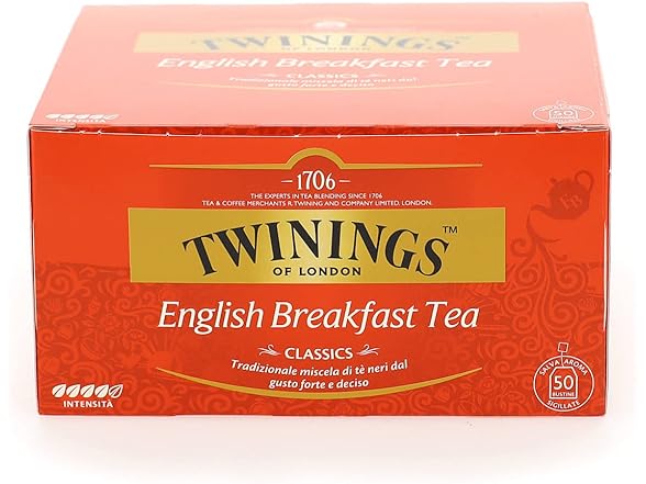 Twinings English Breakfast Tea 50 Ct
