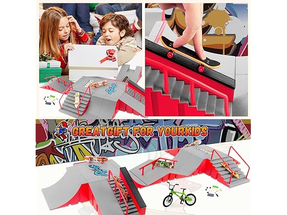 CS COSDDI Finger Skateboard Park
