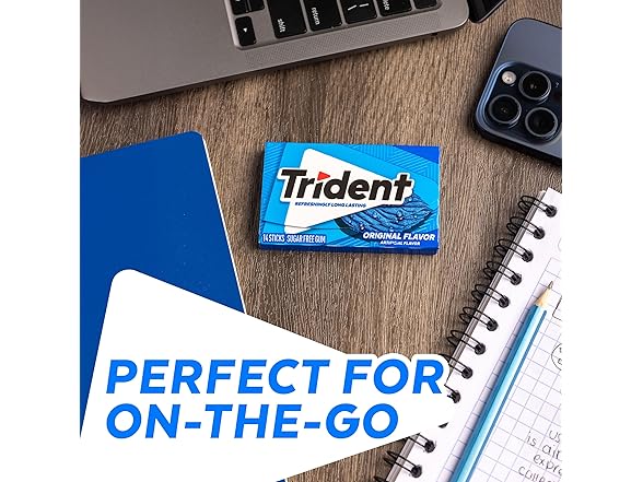 24PK Trident Original Flavor Sugar-Free Chewing Gum