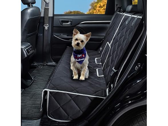 Petalage Waterproof Dog Car Seat Cover 56” x 50“