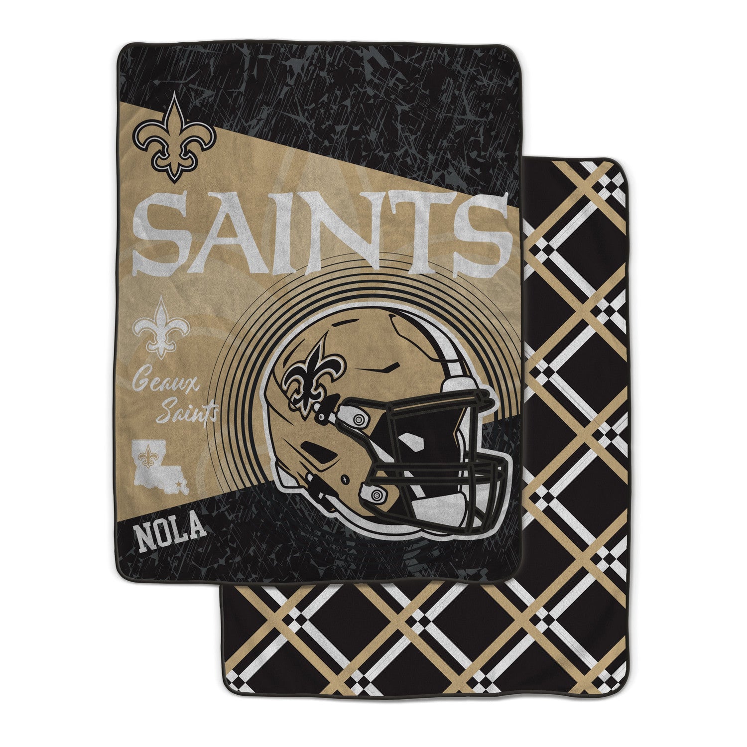 NFL Team Helmet Fleece Blanket 60x80 - Gallery 32