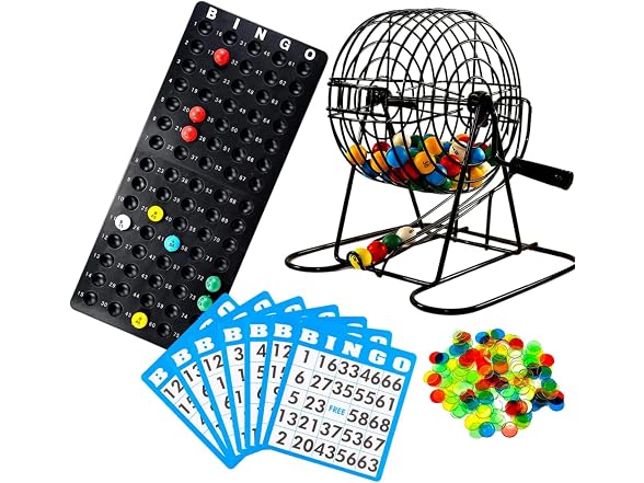 Regal Games Regal Bingo Deluxe Game Set f