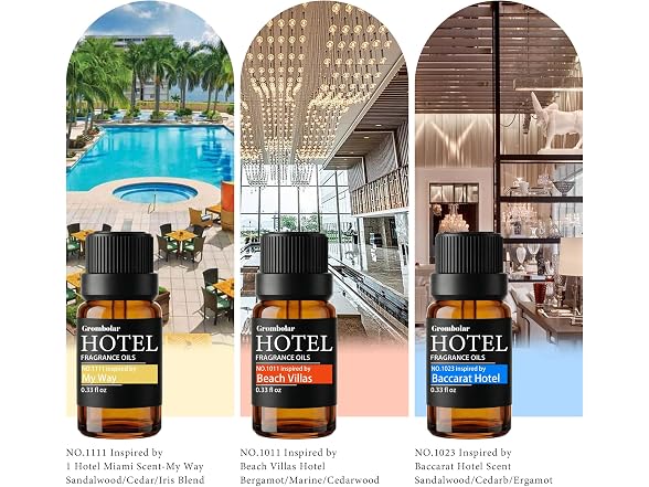 Essential Oil Gift Set, Hotel-Inspired