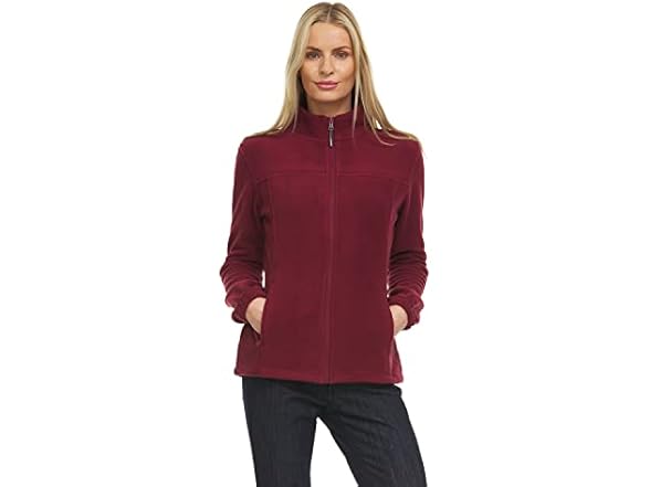 Swiss Alps Fleece (L) Dark Mauve