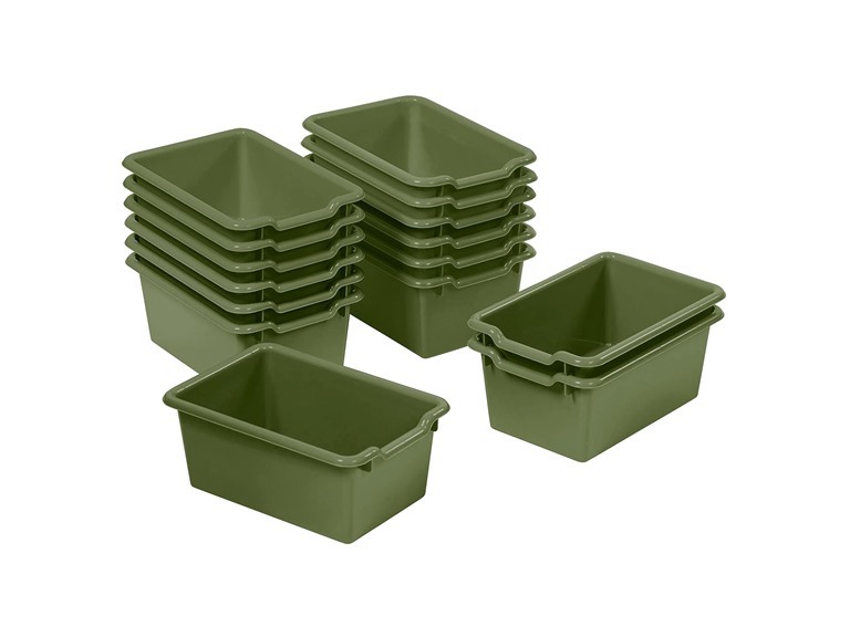 ECR4Kids Scoop Front Storage 15pc Bins