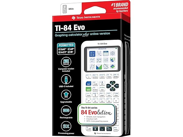 Texas Instruments TI-84 Evo Graphing Calculator