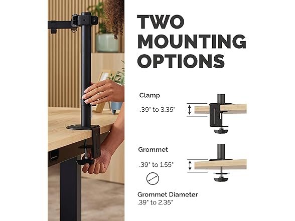 Fellowes Everyday Adjustable Dual Monitor Arm
