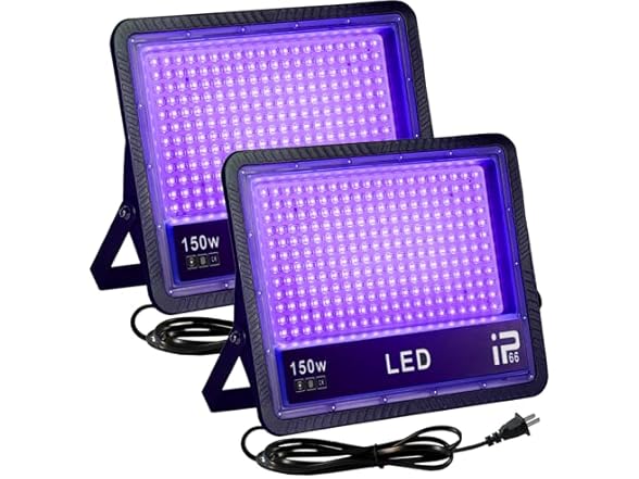 2 Pack 50W LED Blacklight