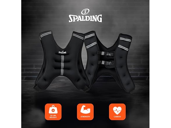 Spalding Weighted Vest 20 lb