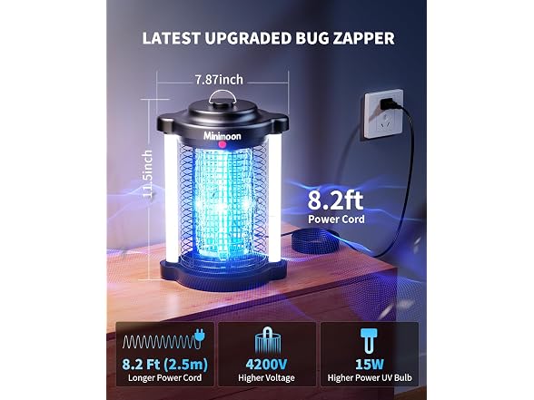 Minimoon GAR-39 Outdoor Bug Zapper