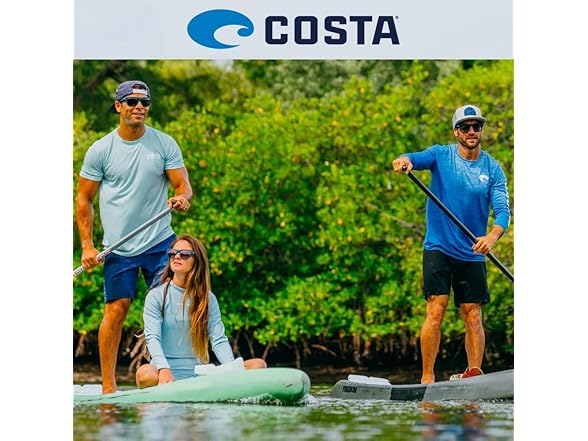 Costa Del Mar Men's Reefton PRO Polarized Sunglasses