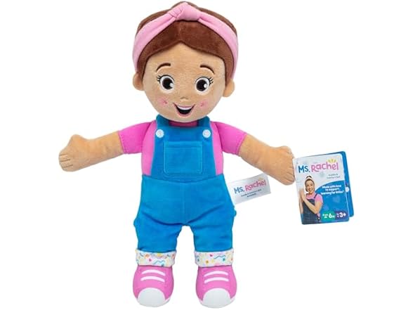Ms. Rachel Cuddle & Comfort Plush Doll
