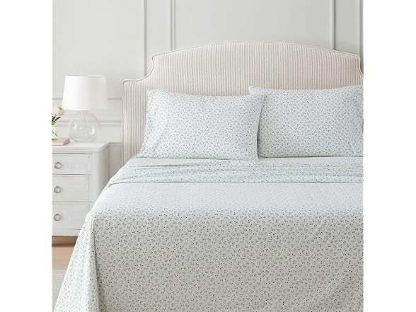 Martha Stewart Full Kennedy Floral Sheet Set