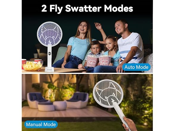 4100V Electric Fly Swatter, 2 Pack