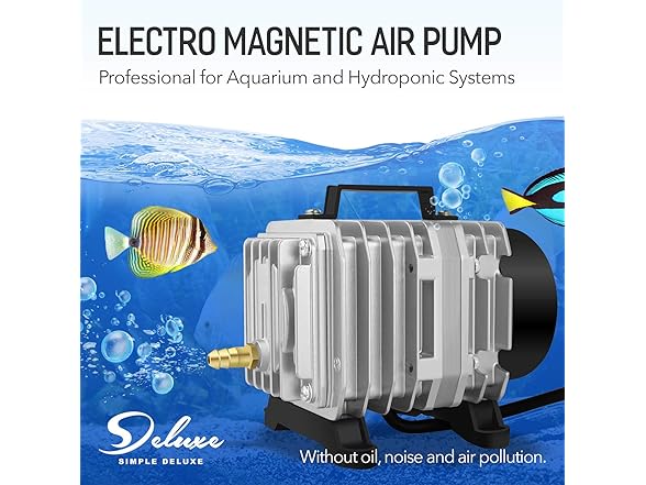 Simple Deluxe Air Pump w/Adjustable Air Flow