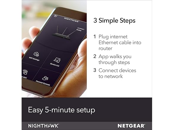 NETGEAR Nighthawk Smart Wi-Fi Router
