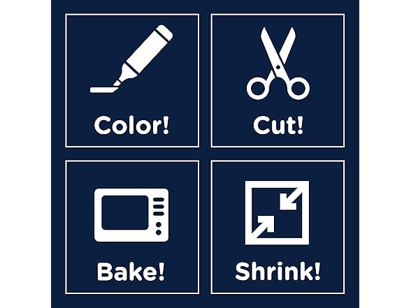 Just Play Shrinky Dinks Creative Pack, 25 Sheets
