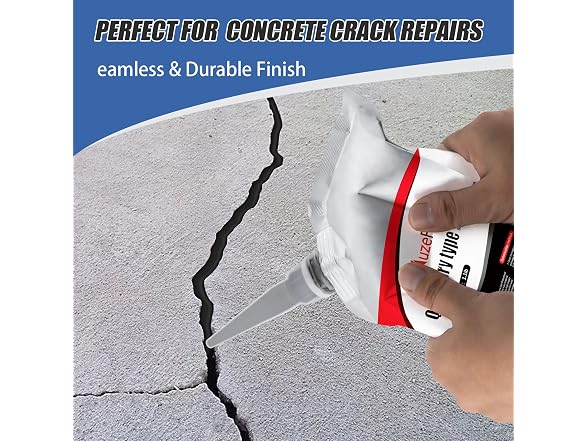 Asphalt Crack Filler, 4 Pack Fast-Dry Driveway Concrete