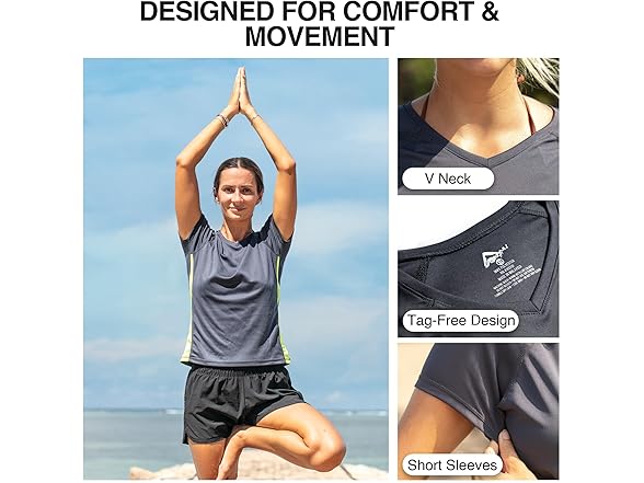 Kanu Surf Women's Rashguard Char/Lime (L)