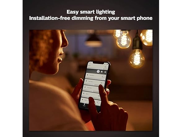 Philips Hue White Dimmable Filament ST19 LED Smart Vintage Edison Bulb
