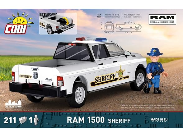 COBI RAM Hemi Sheriff, 211 Pieces