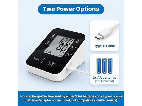 Upper Arm Blood Pressure Monitor