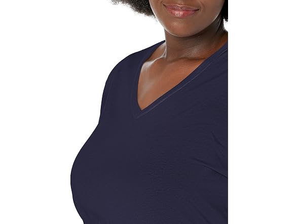 Just MY Size Women (3X) Women's Vneck Long Tee