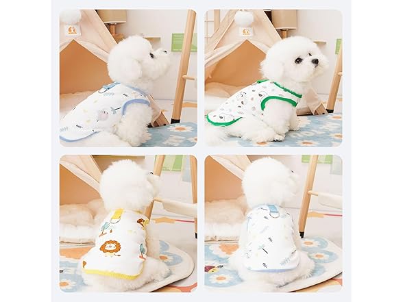 FOTN Dog Clothes: Cute Dog Shirt to Prevent Shedding