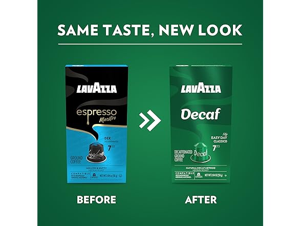 Lavazza Decaf Nespresso, 10ct