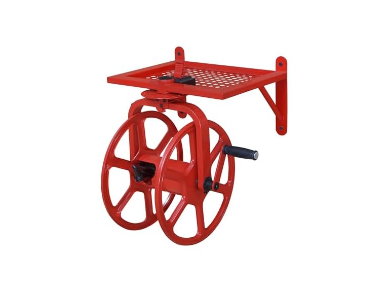Liberty Garden Revolution Hose Reel, Red