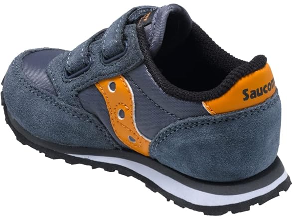 Saucony Kids Sneaker Grey/Orange (4.5)