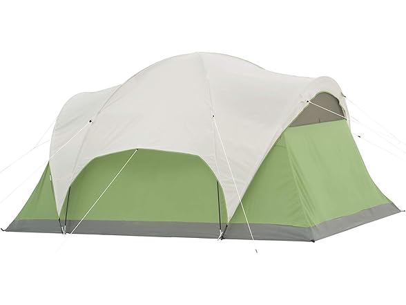 Coleman Montana 6-Person Family Tent with Rainfly, Weatherproof Family Tent Sets Up in 15 Mins, Fits Multiple Airbeds (Open Box)