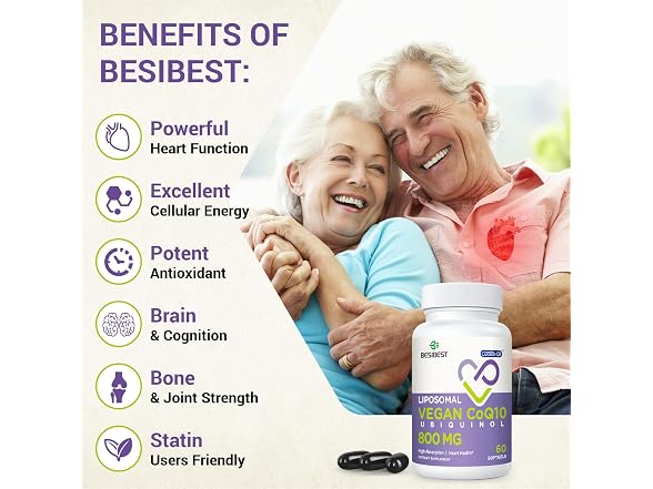 Liposomal Ubiquinol CoQ10 800 MG