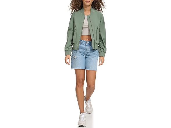 Levis Womens Lightweight Shorty Bomber