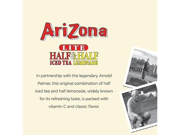 12CT Arizona Premium Brewed Arnold Palmer Bottled Tea