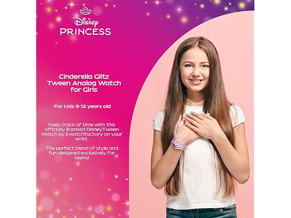 Disney Princess Tween Steel Watch