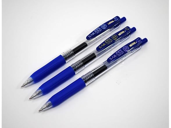 Zebra Pen Sarasa Clip Gel Retractable Pens