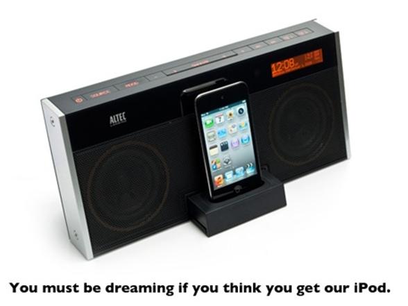 altec lansing dual alarm clock